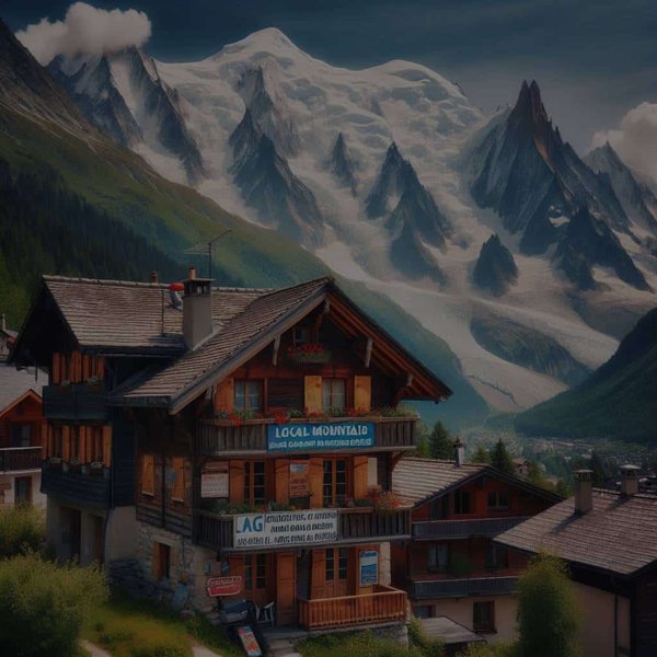 Quels chalets près de Chamonix mettent à disposition des guides pour l'ascension du Mont Blanc?